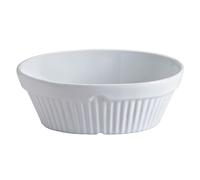 Plat de cuisson four CLASSIC 17 cm, ovale, blanc, grès, Mason Cash