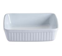 Plat de cuisson four CLASSIC 24 cm, carré, blanc, grès, Mason Cash