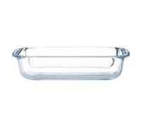 Plat de cuisson four CLASSIC 24 cm, carré, clair, verre, Mason Cash