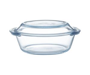 Plat de cuisson four CLASSIC 26 cm, rond, clair, verre, Mason Cash