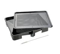 Zenker Plaque à rôtir SRT – cocotte récupère le jus, plat rectangulaire émaillé 39×6×33 cm