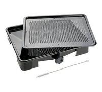 Plaque à rôtir Zenker SRT (env. 39 x 6 x 33 cm) SPECIAL COOKING, cocotte avec fonction innovante pour recueillir le jus de cuisson, plat rectangulaire avec revêtement émaillé, plaque de cuisson avec b