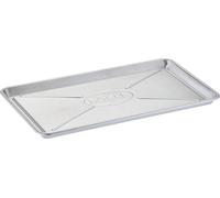 Plat de cuisson lèchefrite - Plat de barbecue - Inox 18/10 - 36 x 20 cm - Mat - Lave-vaisselle