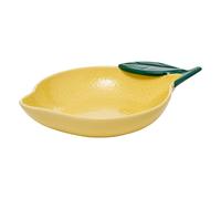 Plat de Présentation en Céramique Citrons 31cm Jaune
