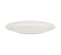 Plat de Présentation en Porcelaine Perle 33cm Blanc