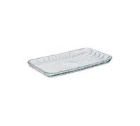 Plat de présentation transparent L27,6xp16,2xH2,1cm - Atmosphera Créateur d'intérieur