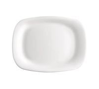 Plat de service - BORMIOLI ROCCO - Parma - Verre opale trempé - 33x24cm - Design intemporel