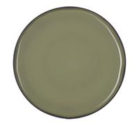 Plat de service CARACTERE 30 cm, rond, kaki, REVOL