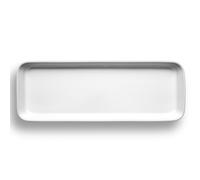 Plat de service LEGIO NOVA 37 x 13 cm, blanc, porcelaine, Eva Solo