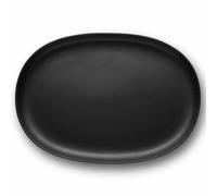 Plat de service NORDIC KITCHEN 36 cm, noir, grès, Eva Solo
