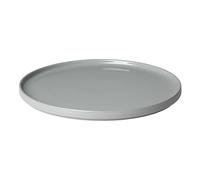 Plat de service PILAR 32 cm, gris clair, Blomus