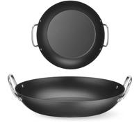 Plat de service universel en acier au carbone, diamètre 204 mm