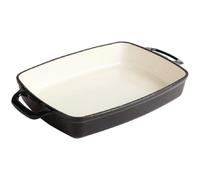 Plat en fonte rectangulaire 2.8 L noir - Vogue