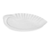 Plat en Mélamine Blanc Coquillage L 35 à 46 cm Pujadas 1 G