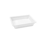 Plat en Mélamine Blanc GN 1/2 P 20 à 100 mm Pujadas