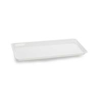 Plat en Plexiglas grande surface Blanc 410x210x17mm