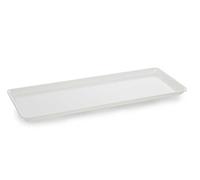 Plat en Plexiglas grande surface Blanc 535x205x17mm