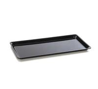 Plat en Plexiglas grande surface Noir 425x205x17mm