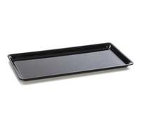 Plat en Plexiglas grande surface Noir 425x205x17mm