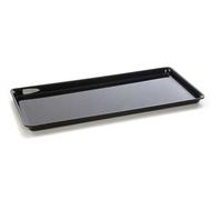 Plat en Plexiglas grande surface Noir 500x250x17mm