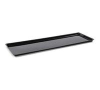 Plat en Plexiglas grande surface Noir 760x265x17mm