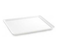 Plat en Plexiglas rectangulaire avec coins arrondis Blanc 420x305x17mm Matériel CHR Pro 1