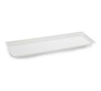 Plat en Plexiglas rectangulaire avec coins arrondis Blanc 500x175x17mm Matériel CHR Pro 1