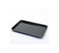 Plat en Plexiglas rectangulaire avec coins arrondis Noir 295x225x17mm