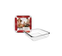 Plat En Verre Kristall Carré 25 Cm Ibili
