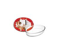 Plat En Verre Kristall Ovale 23 Cm Ibili
