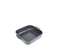 Peugeot Plat four céramique carré 28 x 23,7 x 7,2 cm – 2,7 L – Garantie 10 ans – Ardoise