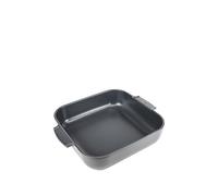 - Plat four céramique carré ardoise 36 cm - 14'