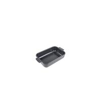 Plat four céramique individuel rectangulaire, ardoise, 22 cm - appolia