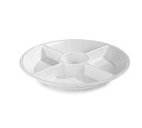 Plat Mélamine 5 Compartiments Ø 38 cm