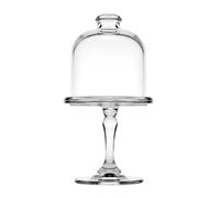 Plat mini à pâtisserie avec cloche 10 cm (lot de 2)