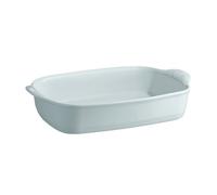 Plat moyen rectangulaire Ultime en céramique culinaire four & table 36,5 cm x 23,5 cm Blanc écume