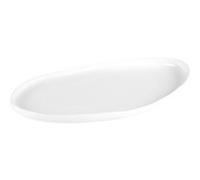 Plat Organic 37x22 cm - Table Passion - Blanc - Porcelaine Blanc G