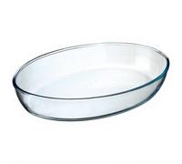 5five - plat ovale en verre 35 x 25 cm