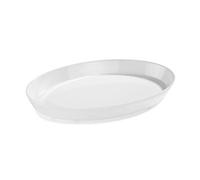Plat Ovale avec Rebord en Mélamine L 32,5 à 43,5 cm