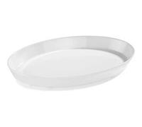 Plat Ovale avec Rebord en Mélamine L 32,5 à 43,5 cm