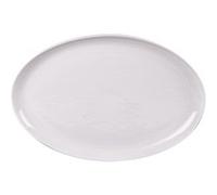 Plat de service ovale Ecume 30x20,5 cm