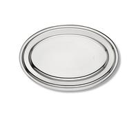 Plat ovale en inox ALFA 45 cm Inoxriv