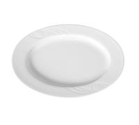 Plat ovale porcelaine décorée 290x200 mm x 6