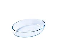 PYREX, Ideal Airfryer, Plat à Four Ovale, Verre Borosilicate Résistant, 21x13 cm, Cuisson Homogène