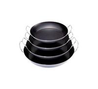 Plat paëlla tôle bleue 2 anses LA LYONNAISE de BUYER D 42 cm