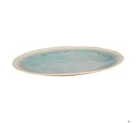 Atmosphera – Plat ovale PIA 40x32 cm Bleu/Beige