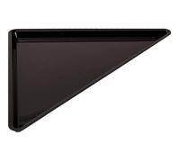 Plat Plexiglas Noir Triangle 270/270X365X17MM