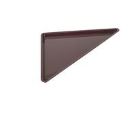 Plat Plexiglas Noir Triangle 400/400X565X17MM