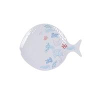 Plat poisson isao - - Blanc - Mélaminé
