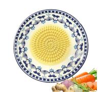 Plat Râpe à Ail Ustensile de Cuisine Manuel à Relief pour Servir | Râpe Servante pour Fruits Tomates Légumes Beurre Chocolat Gingembre Citron